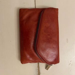 Hobo International Red Wrist Wallet Crossbody